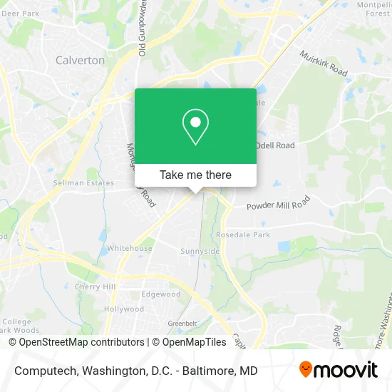 Computech map