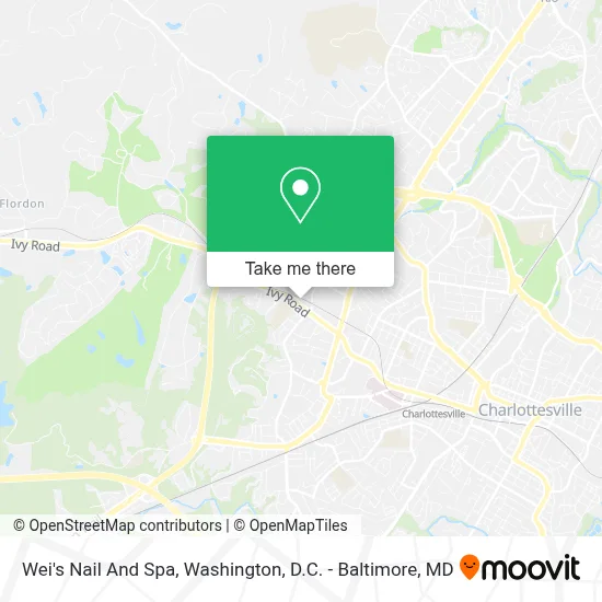Wei's Nail And Spa map