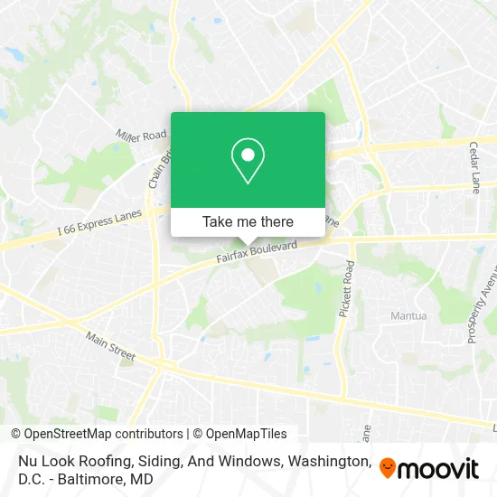 Nu Look Roofing, Siding, And Windows map