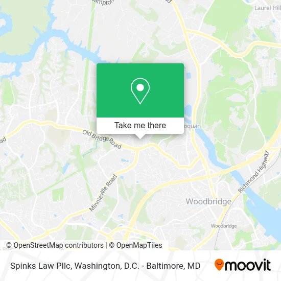 Spinks Law Pllc map