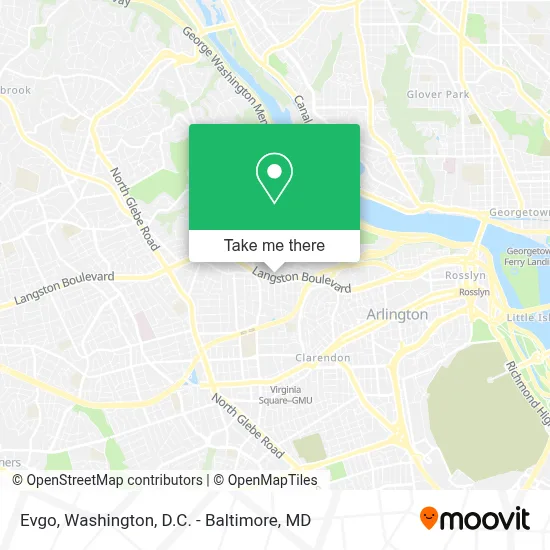 Evgo map