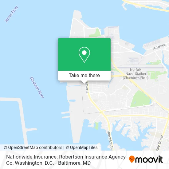Nationwide Insurance: Robertson Insurance Agency Co map