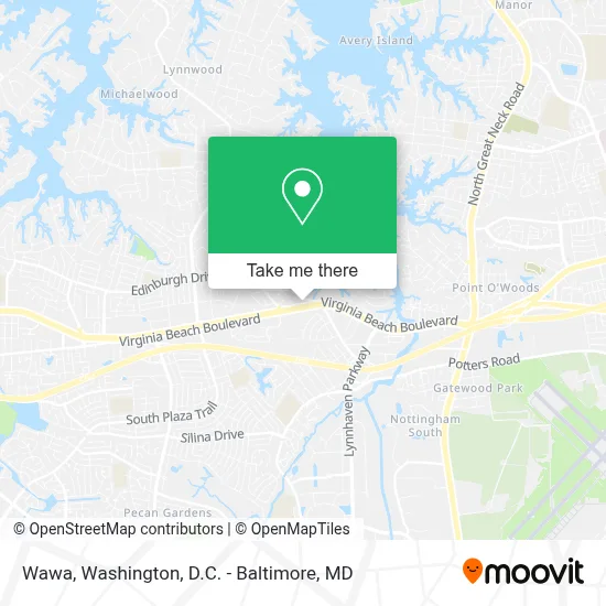 Wawa map