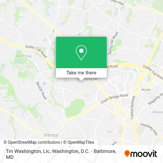 Tm Washington, Llc map