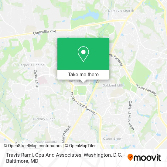 Travis Raml, Cpa And Associates map
