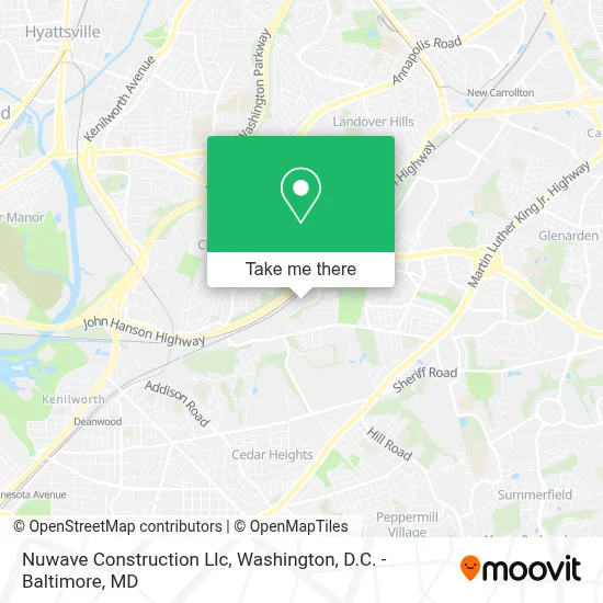 Nuwave Construction Llc map
