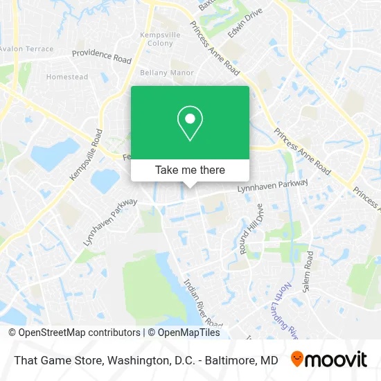 That Game Store map