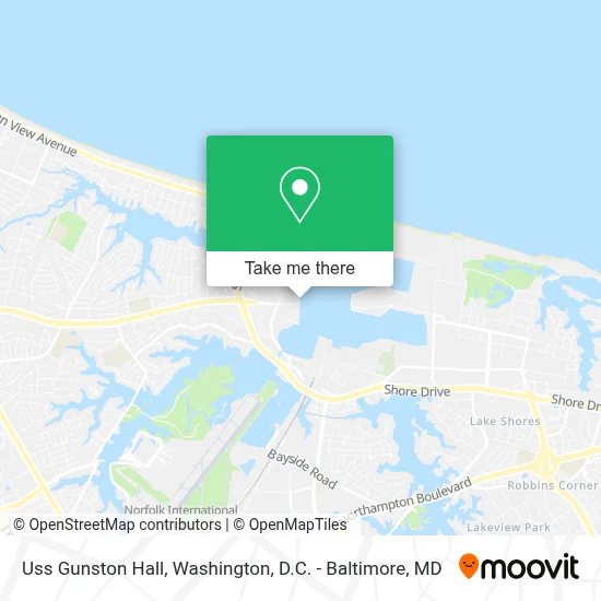 Uss Gunston Hall map