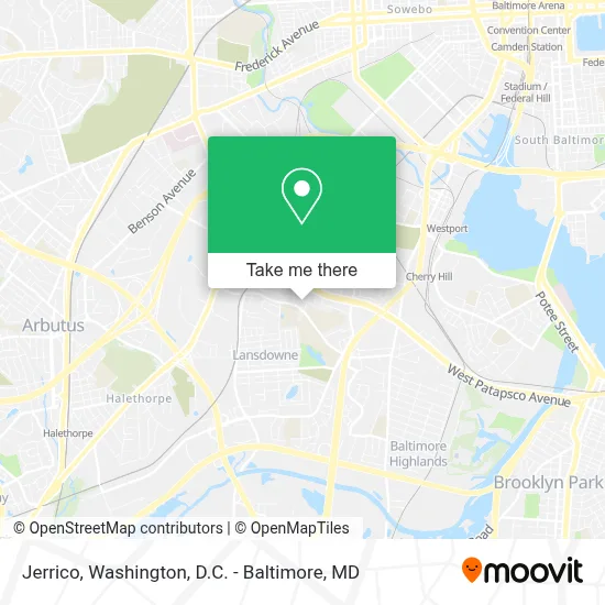 Jerrico map