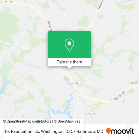 Bk Fabrication Llc map