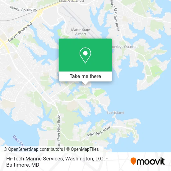 Hi-Tech Marine Services map