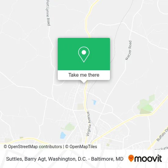 Suttles, Barry Agt map