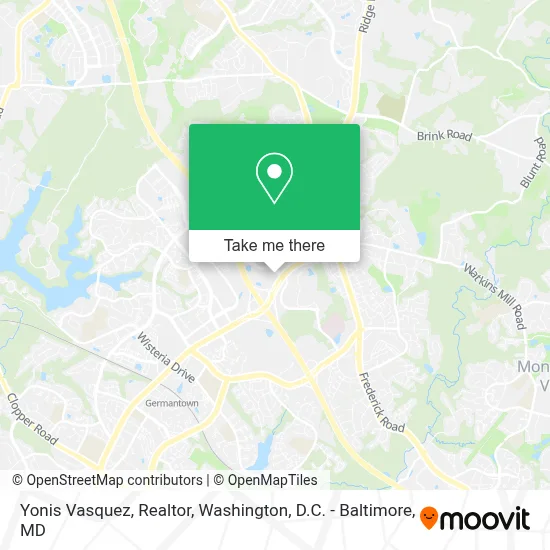Yonis Vasquez, Realtor map