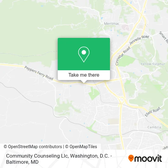 Community Counseling Llc map