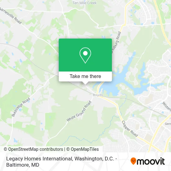 Legacy Homes International map