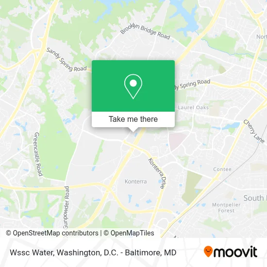 Wssc Water map