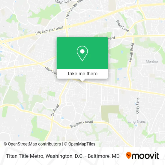 Titan Title Metro map