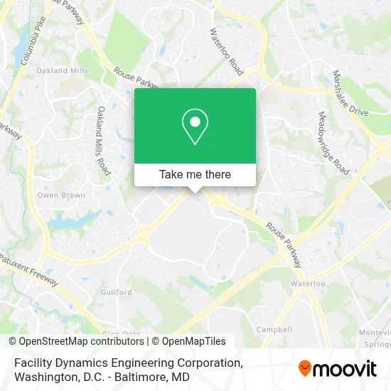 Facility Dynamics Engineering Corporation map