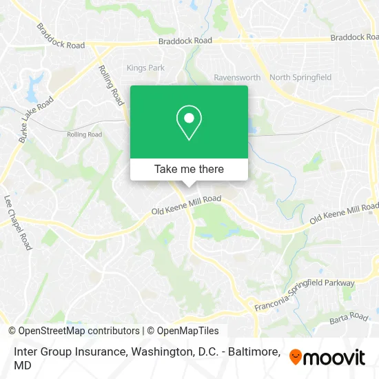 Inter Group Insurance map