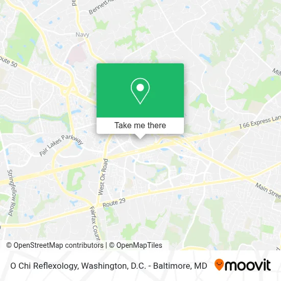 O Chi Reflexology map