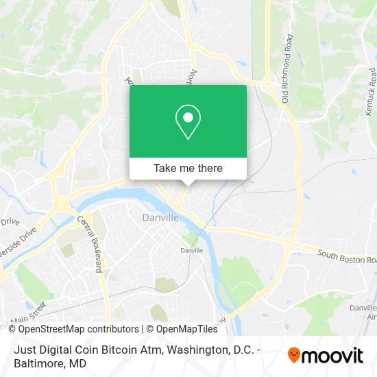 Just Digital Coin Bitcoin Atm map