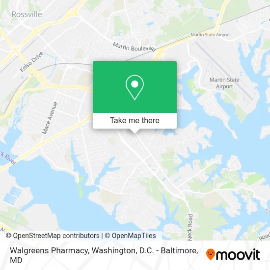 Walgreens Pharmacy map