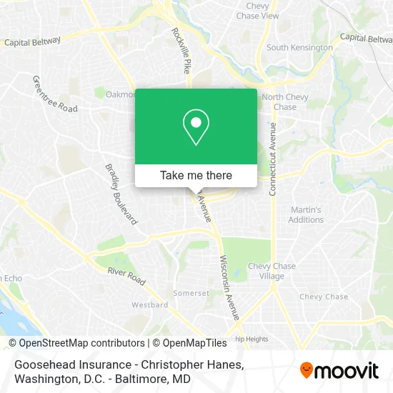 Goosehead Insurance - Christopher Hanes map