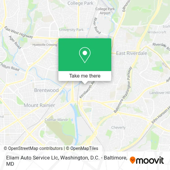 Eliam Auto Service Llc map