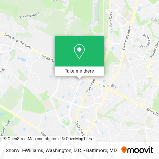 Sherwin-Williams map