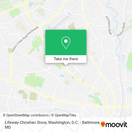 Lifeway Christian Store map