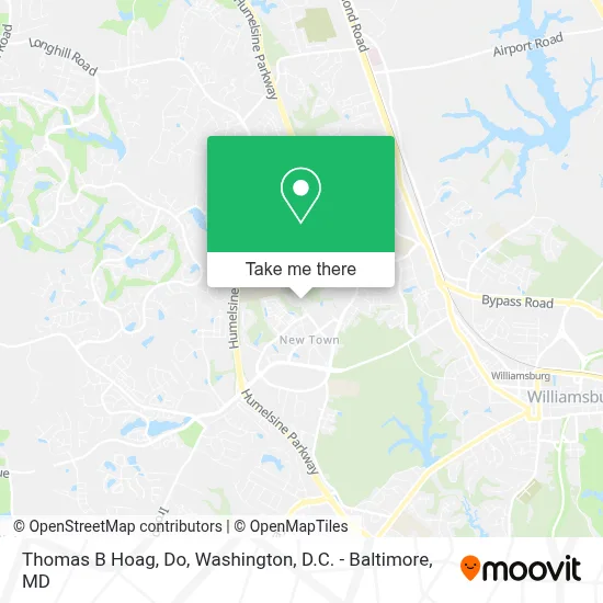 Thomas B Hoag, Do map