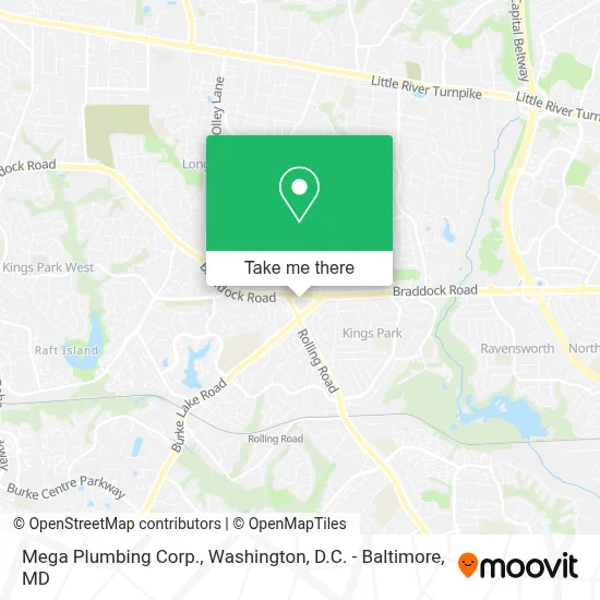Mega Plumbing Corp. map