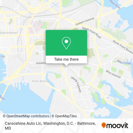 Carsoshine Auto Llc map