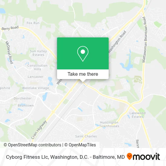 Cyborg Fitness Llc map