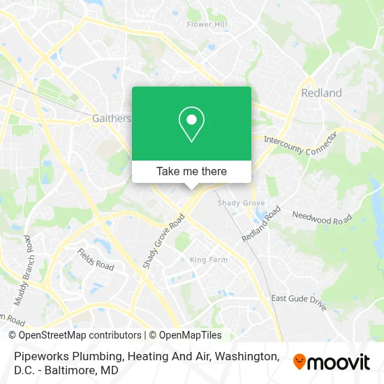 Pipeworks Plumbing, Heating And Air map