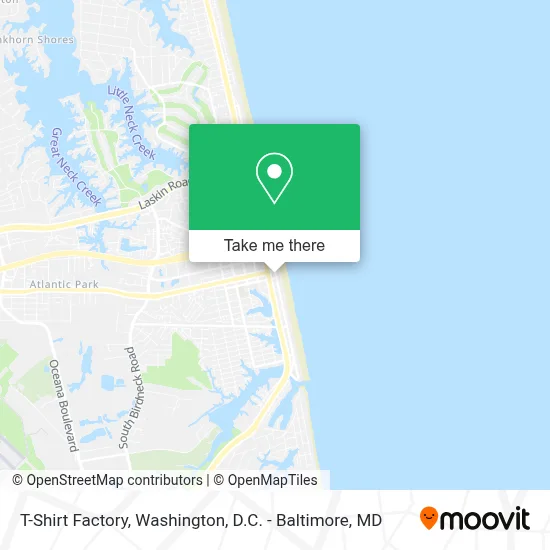 T-Shirt Factory map