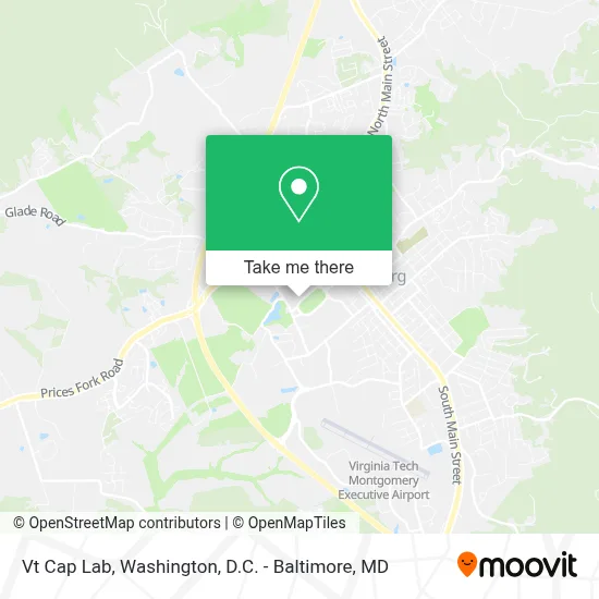 Vt Cap Lab map