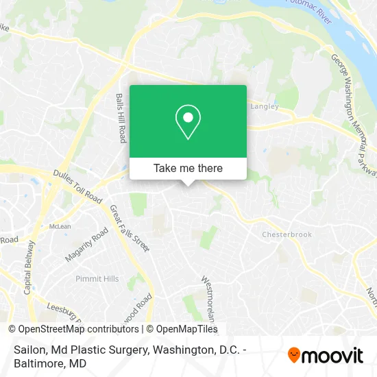 Sailon, Md Plastic Surgery map