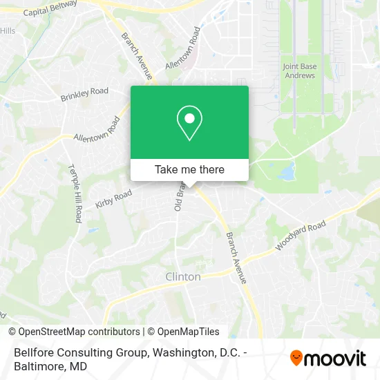 Bellfore Consulting Group map