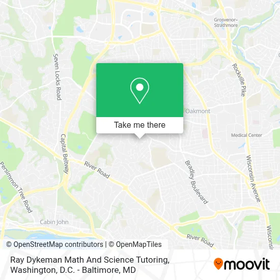 Ray Dykeman Math And Science Tutoring map
