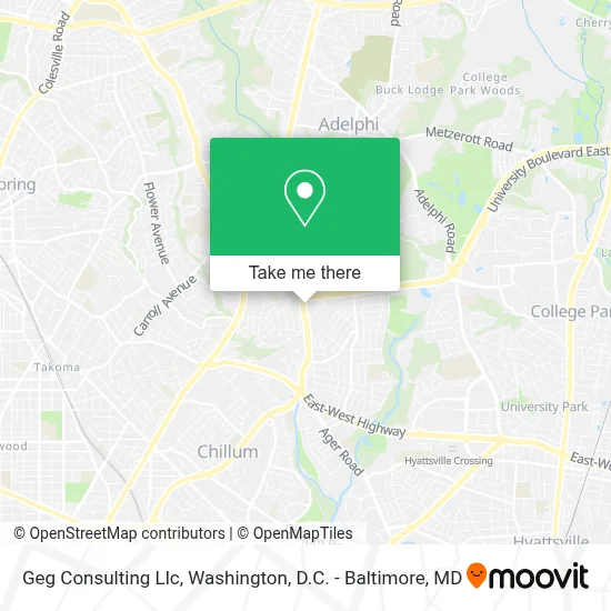 Geg Consulting Llc map