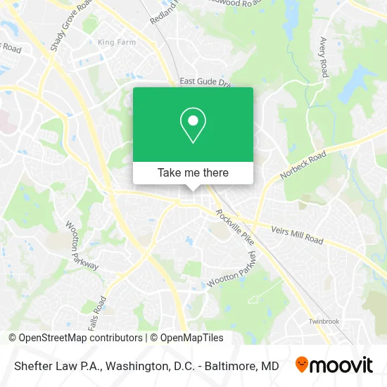Shefter Law P.A. map