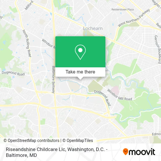 Riseandshine Childcare Llc map