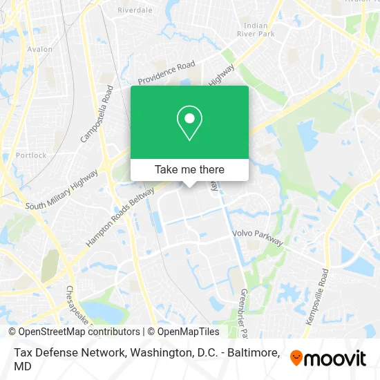 Tax Defense Network map