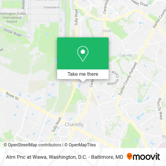 Atm Pnc at Wawa map