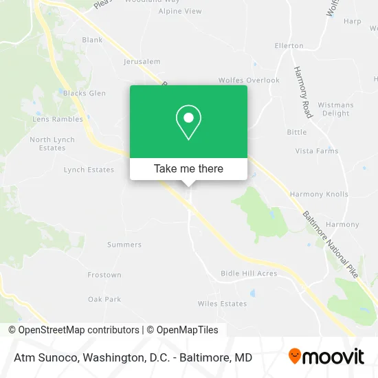 Atm Sunoco map