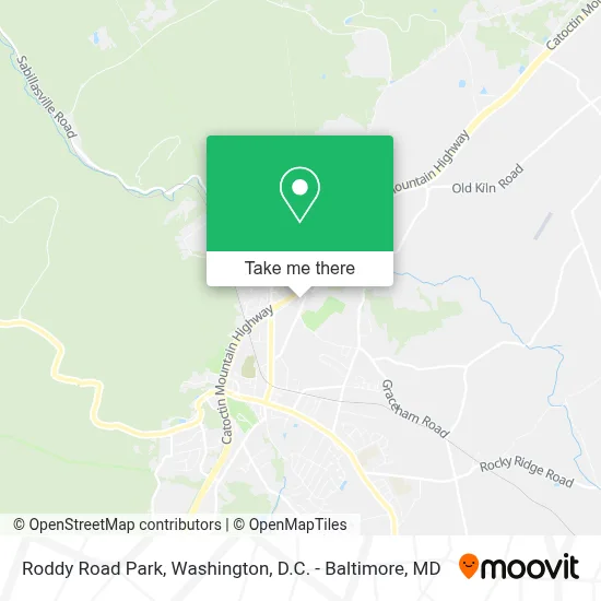 Roddy Road Park map