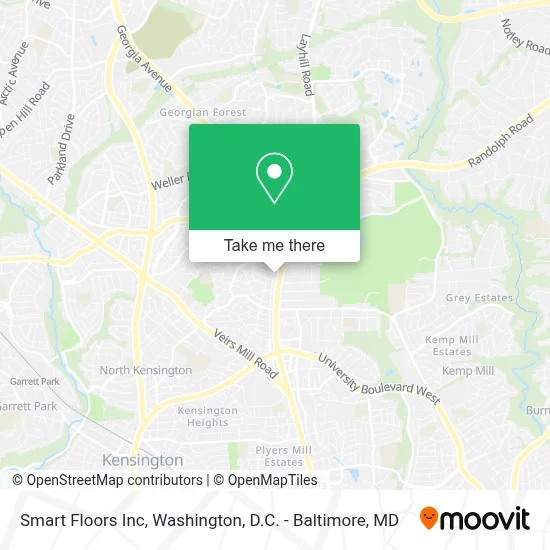 Smart Floors Inc map