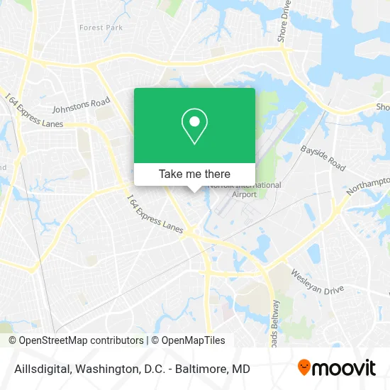 Aillsdigital map