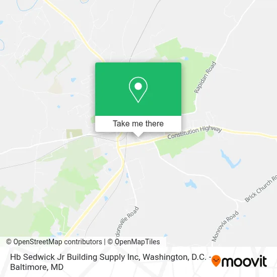 Hb Sedwick Jr Building Supply Inc map